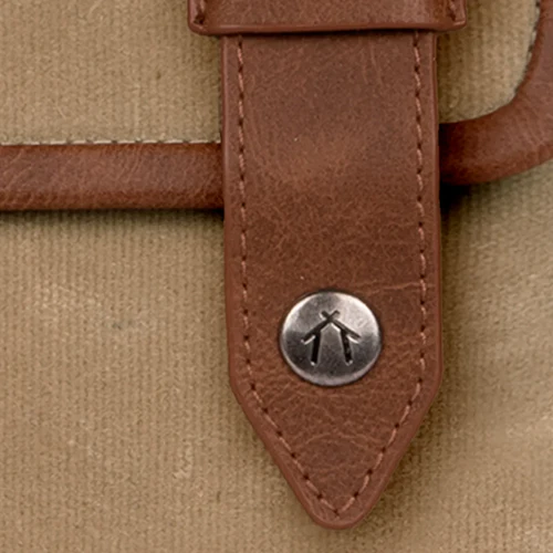 Beige Flap Side Pocket