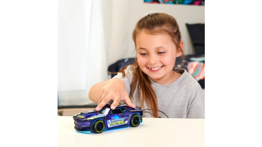 Dickie - Spielzeugauto Rhythm Patrol mit Lichtwechsel & Musik