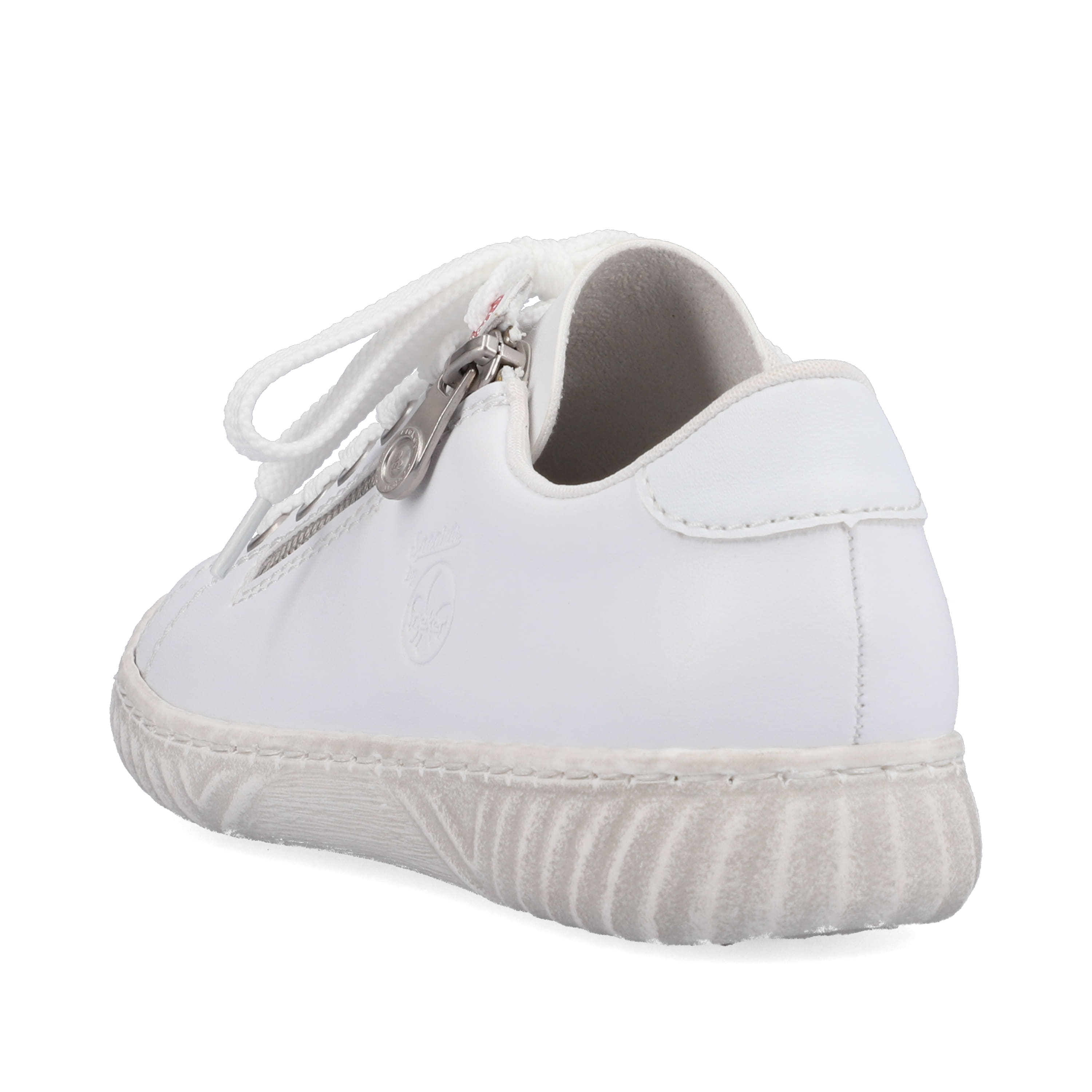 Rieker Damen Sneaker Low reinweiss