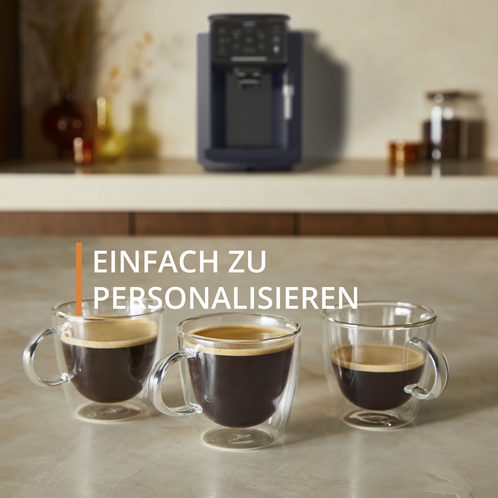 Krups Kaffeevollautomat EA910B.23 Sensation Milk Bundle, mit Krups Milchaufschäumer im Wert von UVP 79,99
