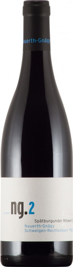2020 ng.2 Spätburgunder trocken Bio - Weingut Nauerth-Gnägy