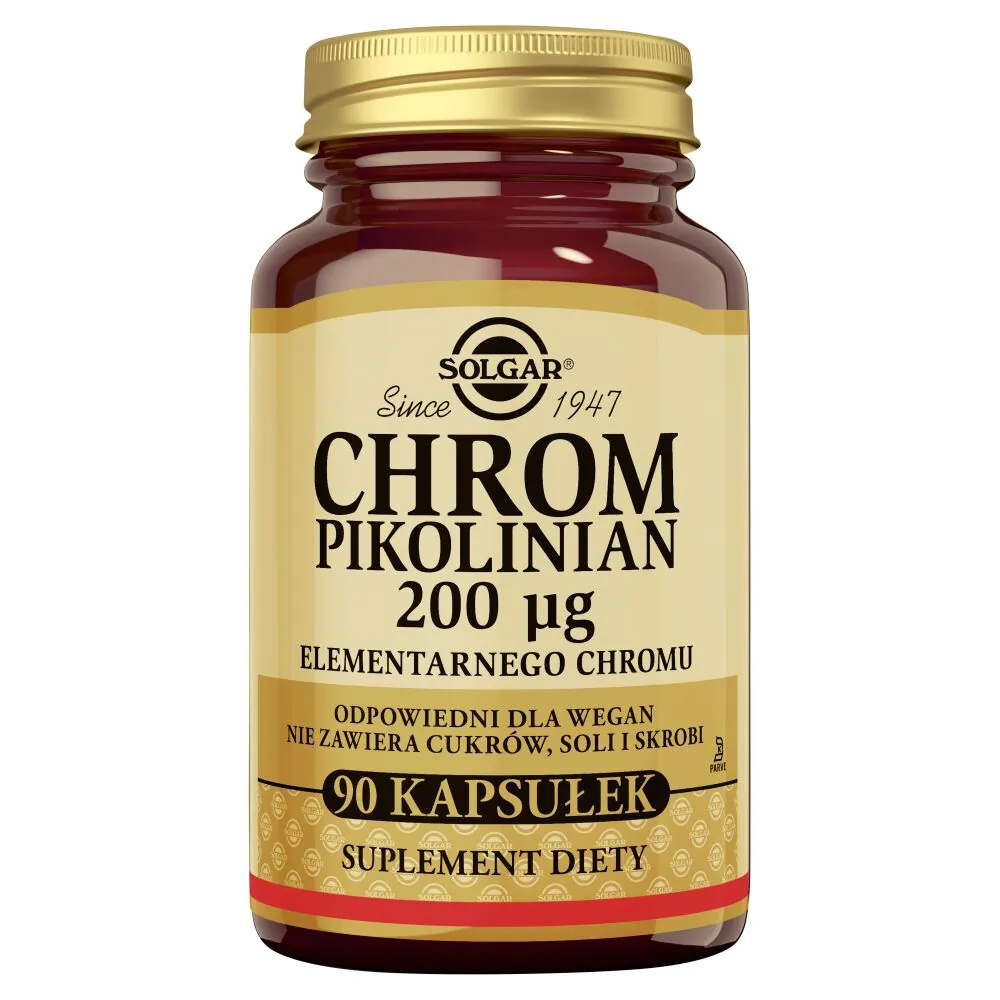 „Solgar“ chromo pikolinato 200 mcg kapsulės