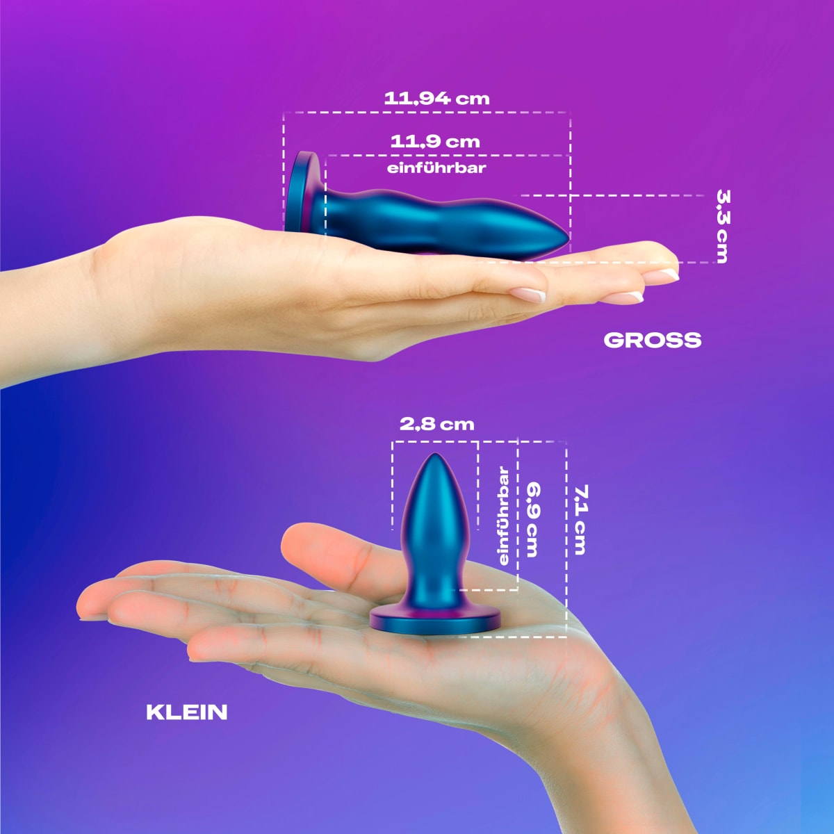 Anal Plug Set, 1 St