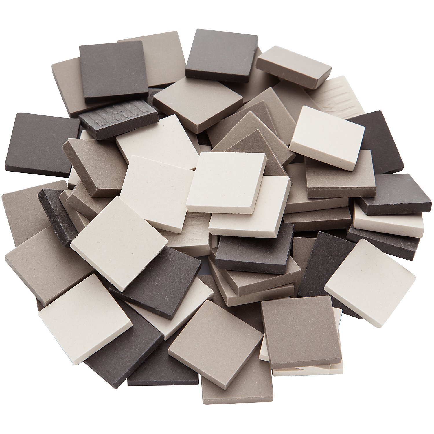 Ceraton-Mosaik grau-mix, 20 x 20 mm, 280 g