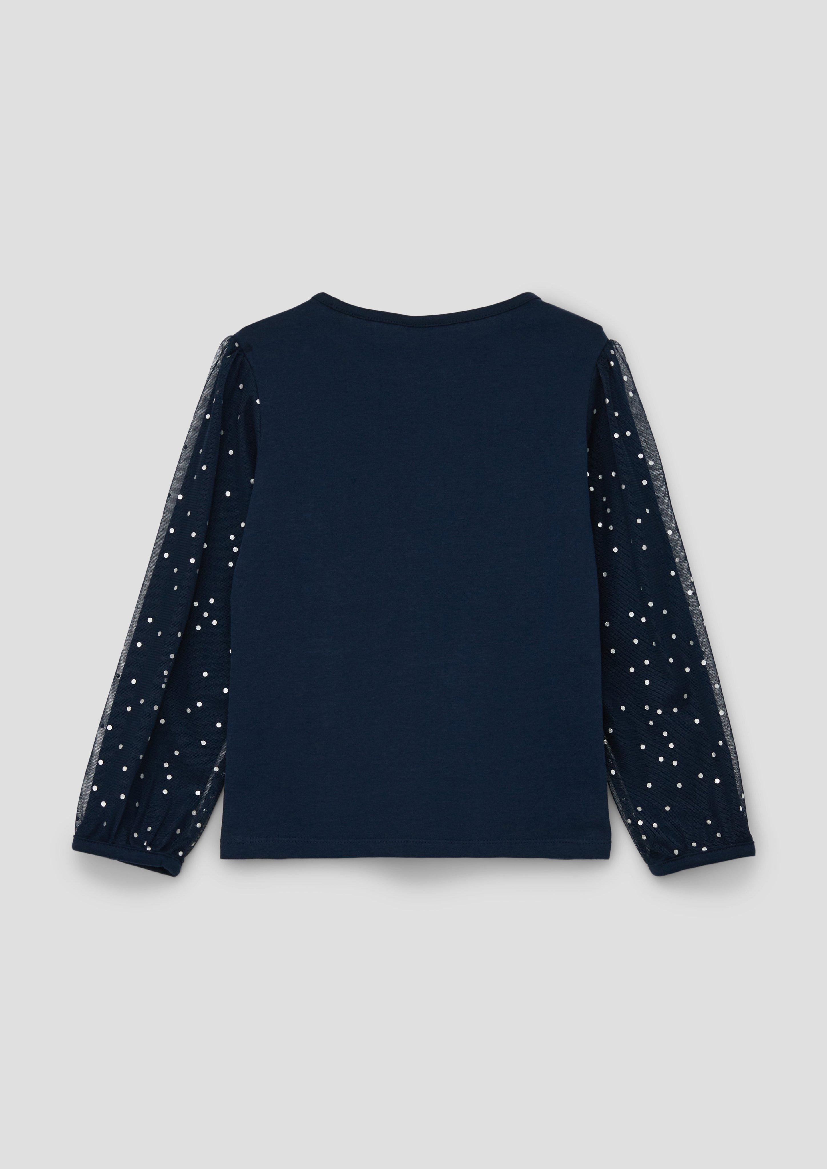 Longsleeve mit Mesh-Besatz  2137355-5952