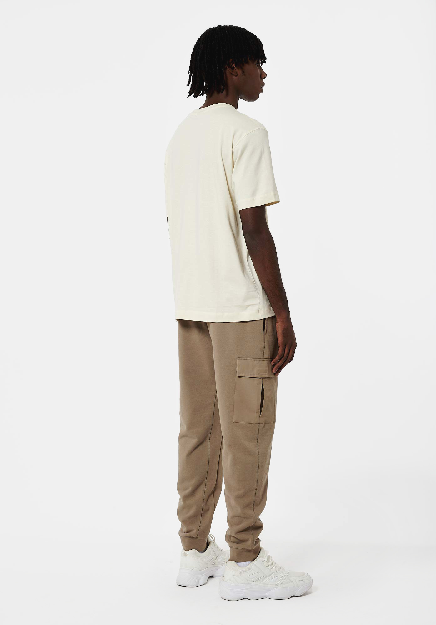 COLEG  T-shirt beige Homme en 100% coton