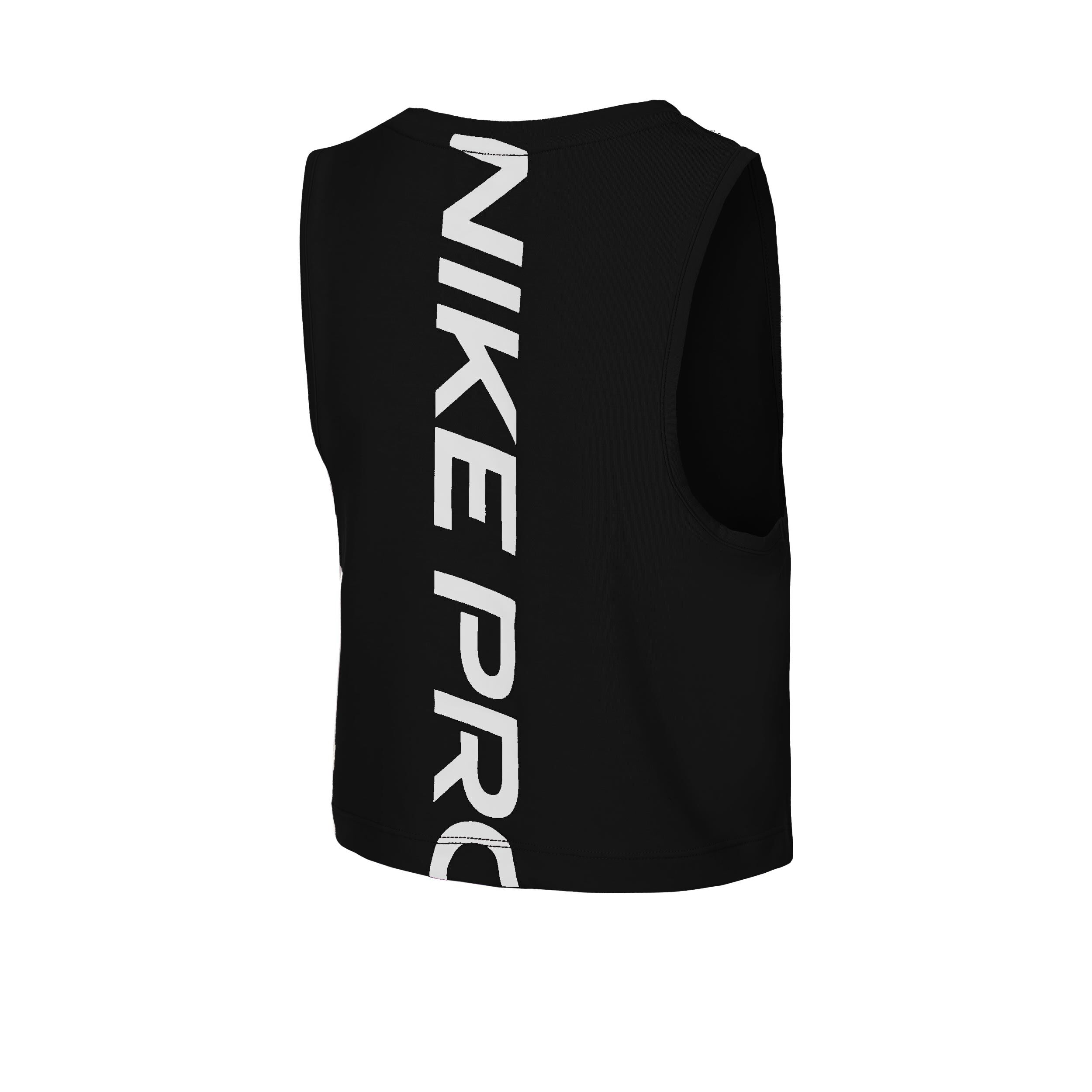 Dri-Fit Pro Big Kids Tank-Top Mädchen - Schwarz, Weiß