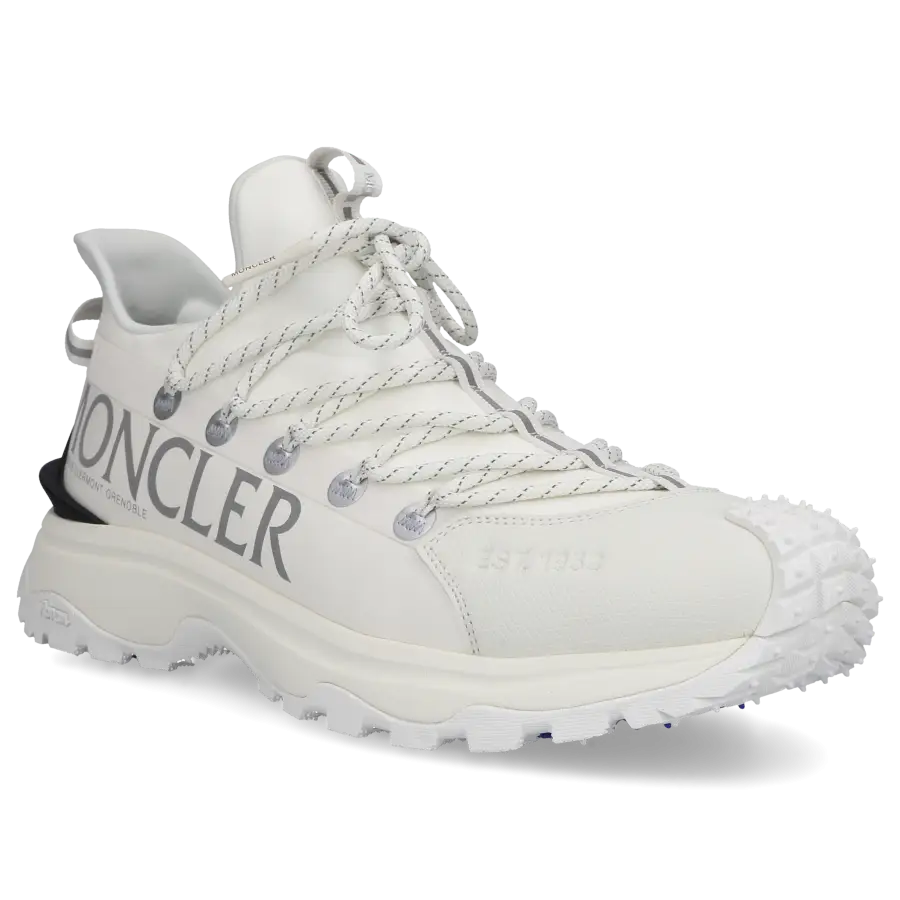 Moncler - Sneaker low TRAILGRIP LITE2 Materialmix - weiß