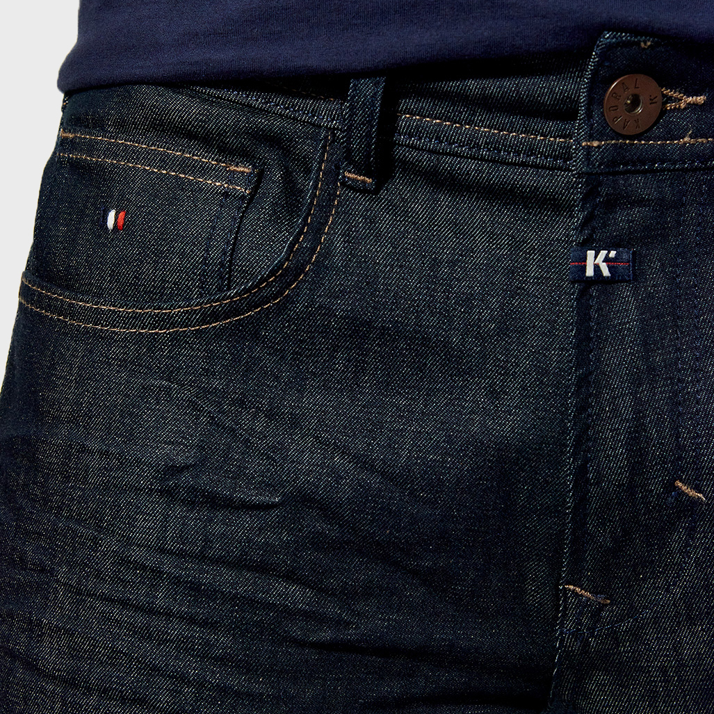 DATTT  Jean straight Homme bleu délavé