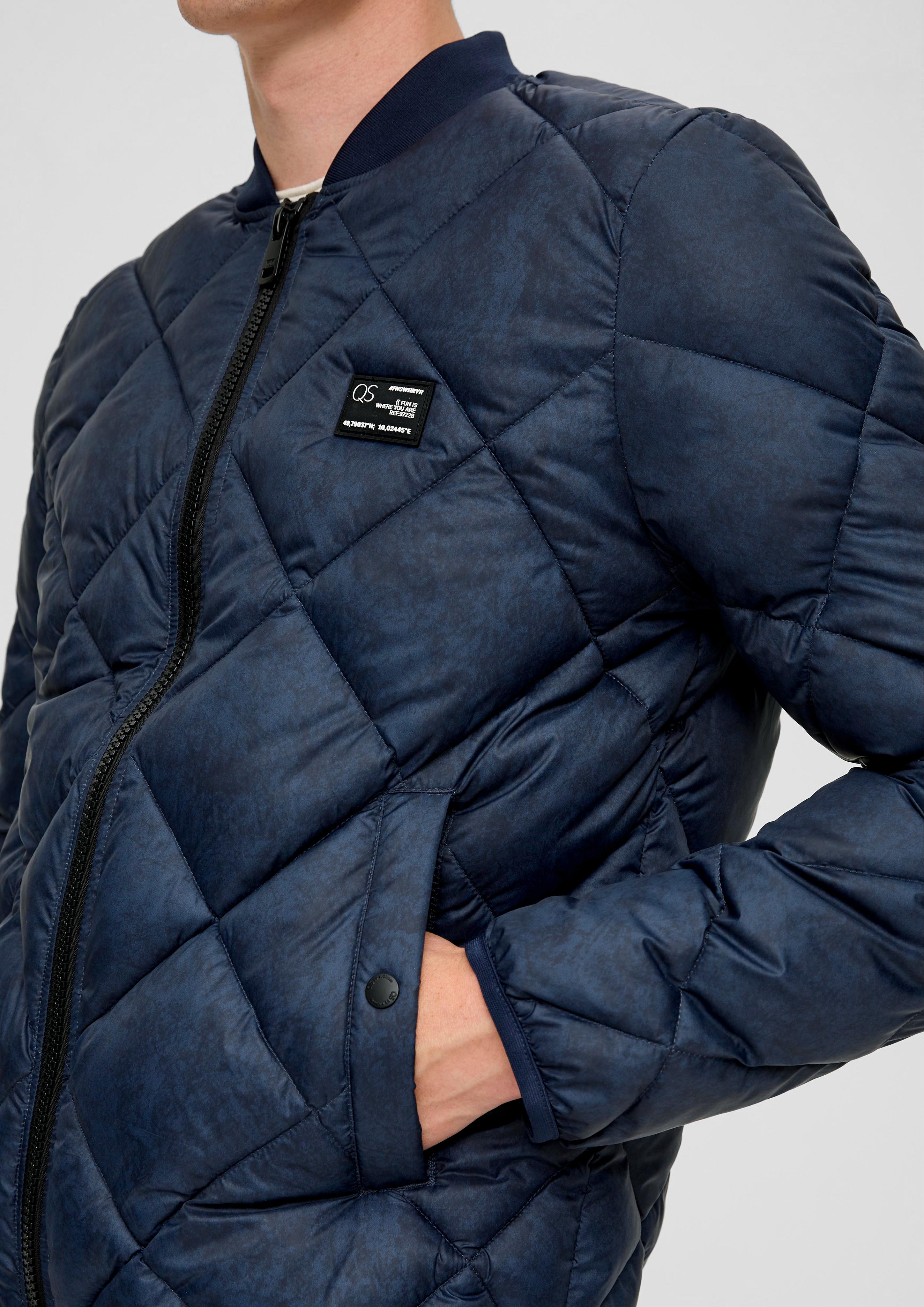Steppjacke mit Allover-Print  2133550-58A1