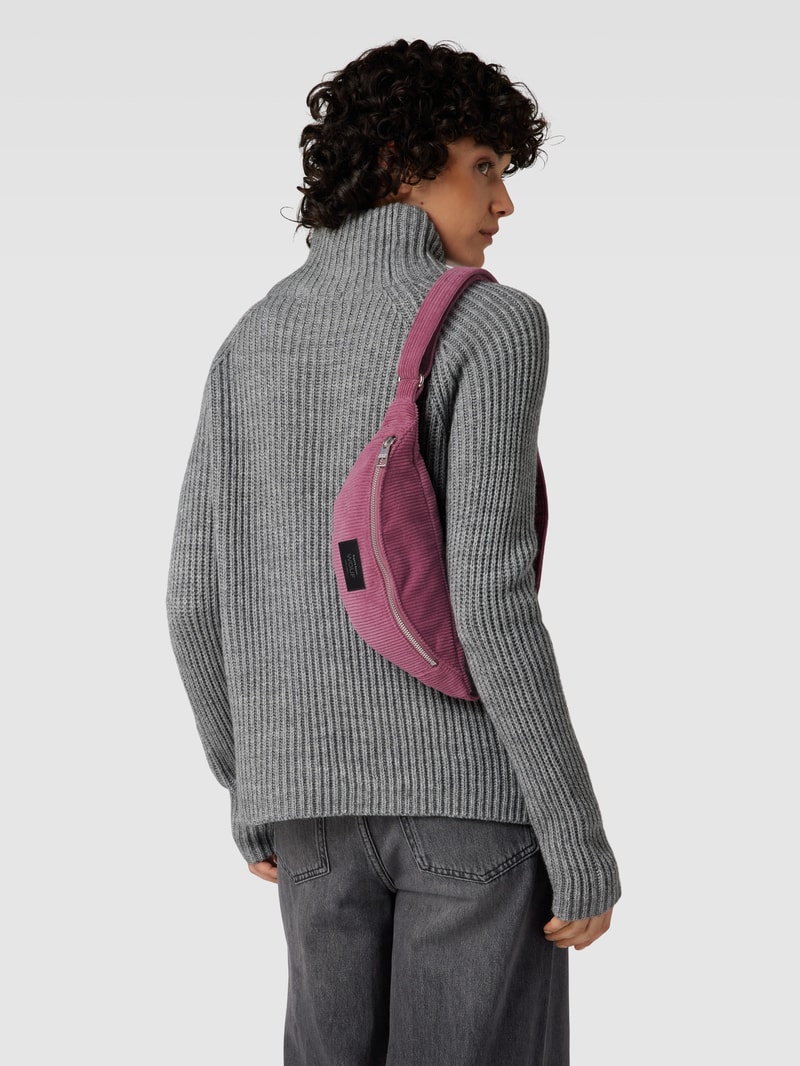 Bauchtasche mit Reißverschluss Modell 'Mauve' in mauve