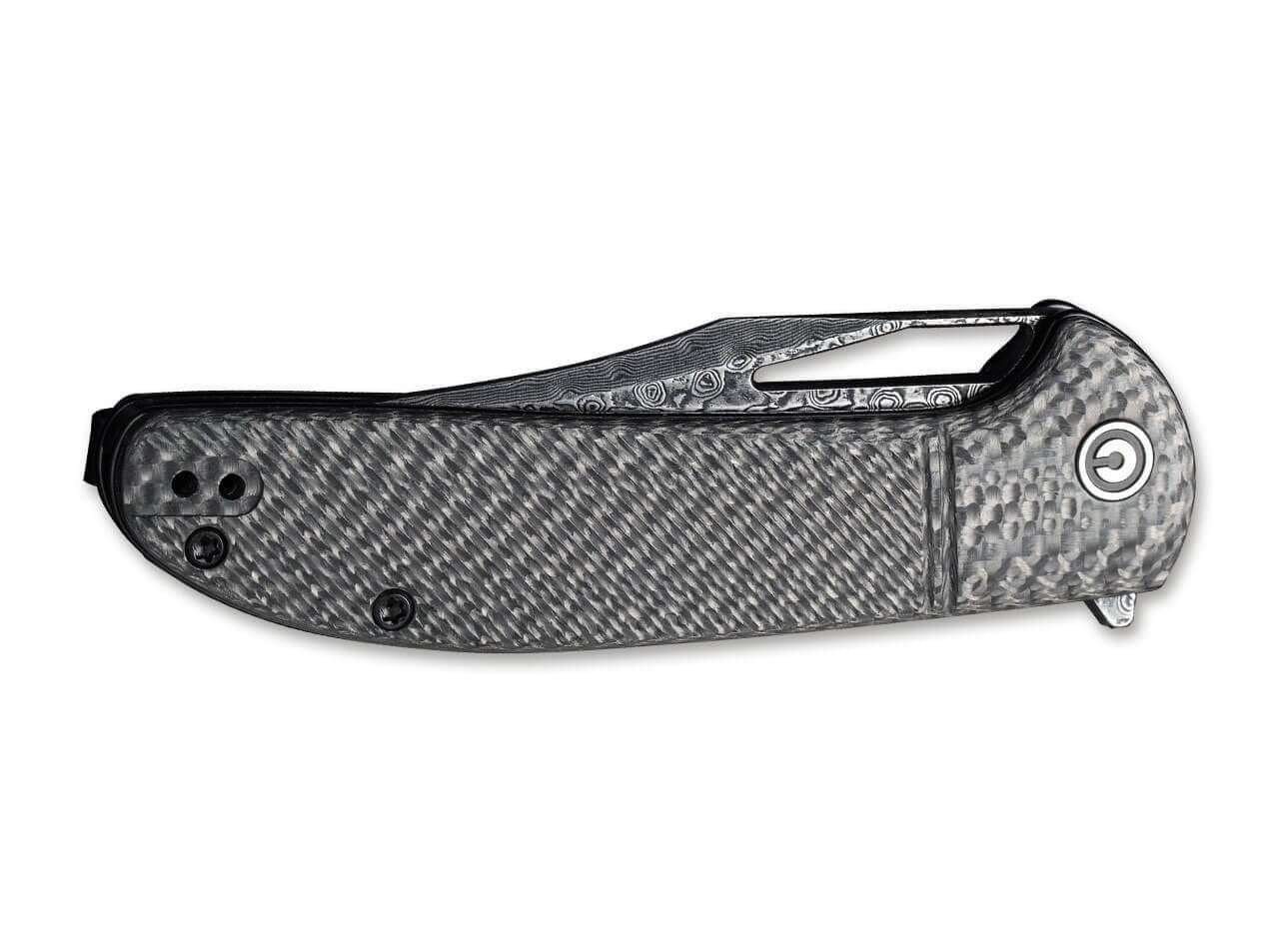 Ortis Damascus Carbon