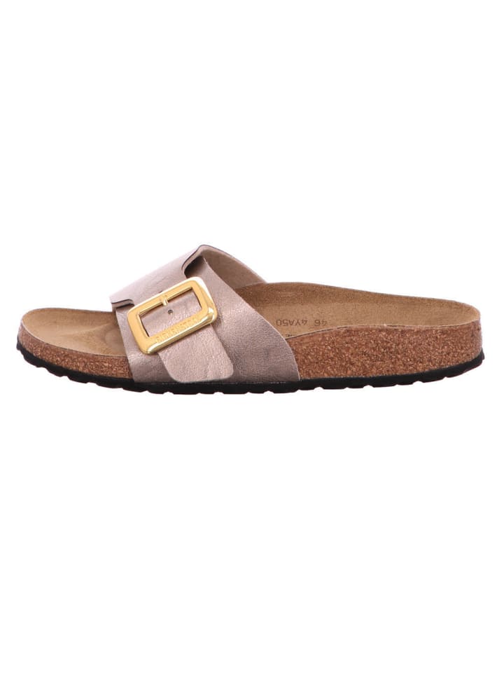 Birkenstock Pantolette in taupe günstig kaufen