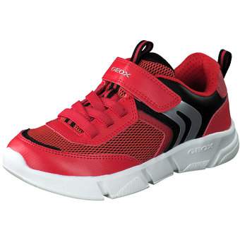 Geox J Aril Boy Sneaker in rot