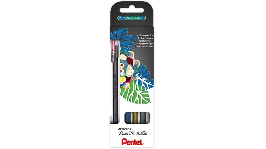 Pentel Hybrid Dual Metallic-Set