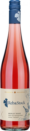 2022 Reb&Stock Merlot rosé trocken Bio - Weinhaus Hoflößnitz