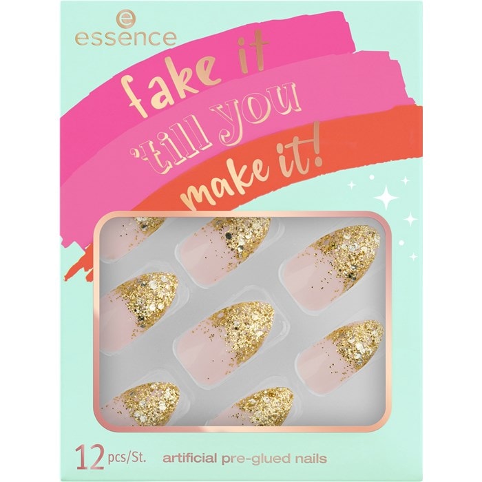 Artificial Pre-Glued Nails