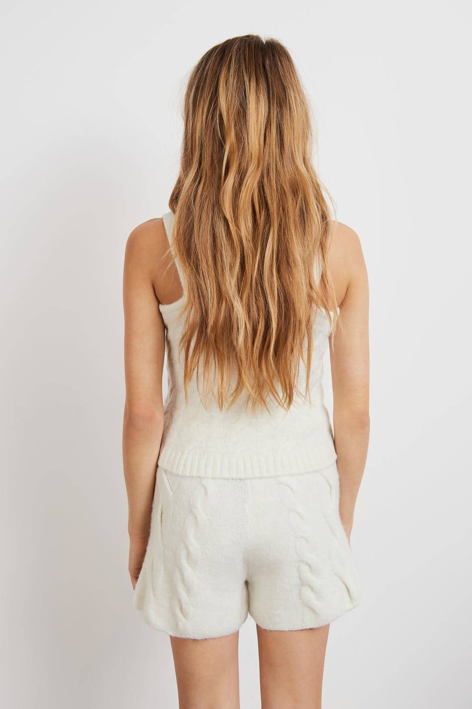 S knitted shorts