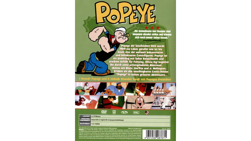 Popeye der Spinatkönig