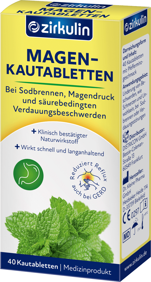 Magen Kautabletten, 40 St