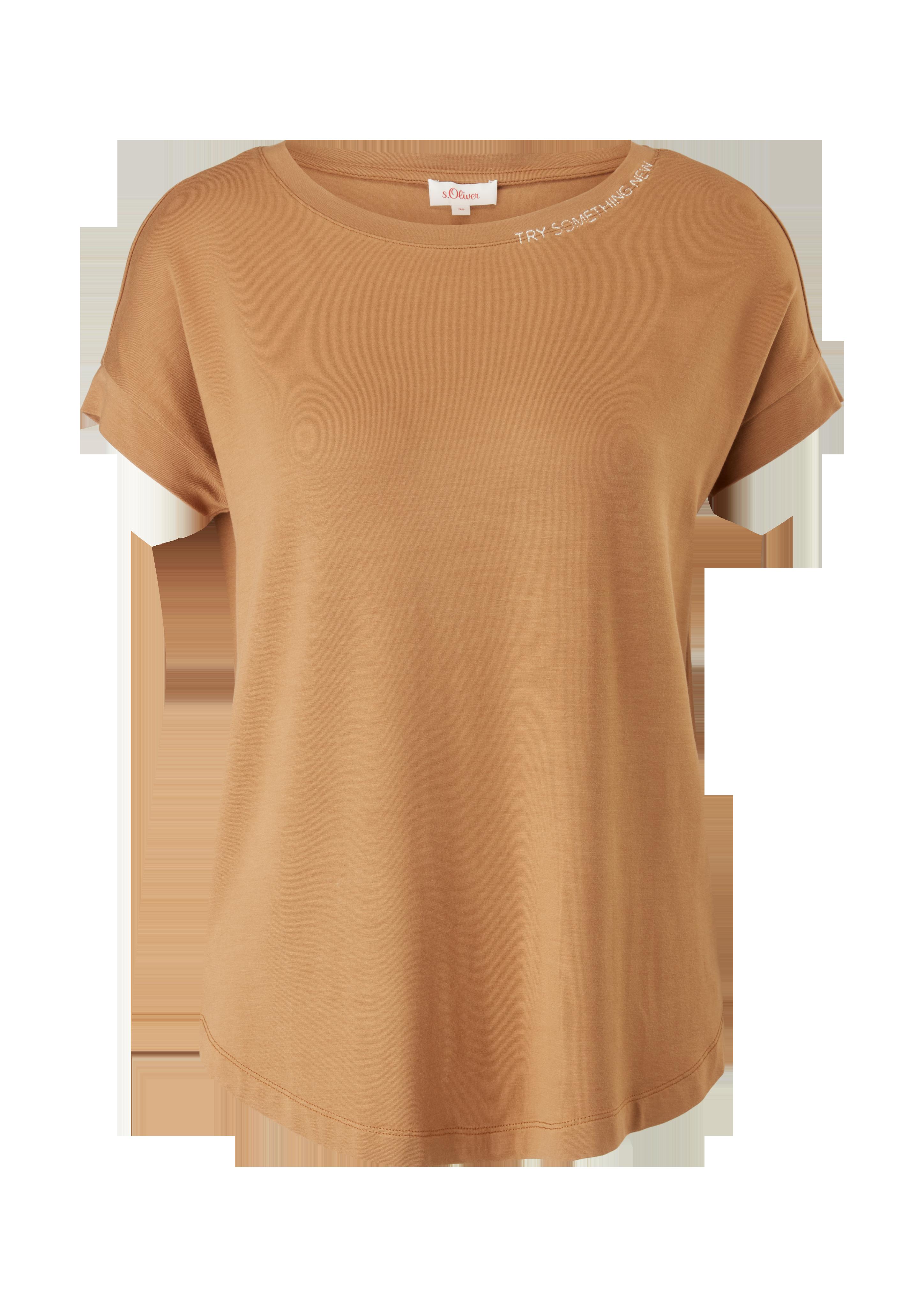 T-Shirt mit Stickerei  2125253-84D2