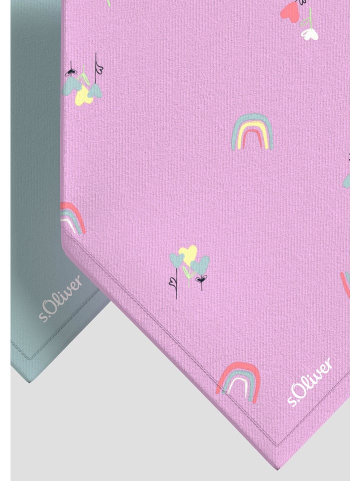 s.Oliver Tuch in Pink-türkis günstig kaufen onesize