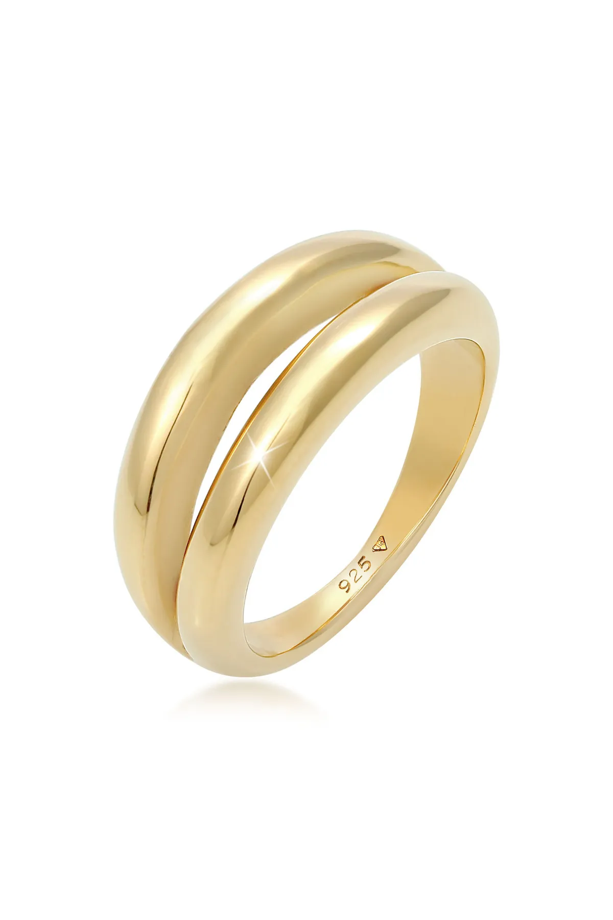 ELLI  Ring - Goldfarben - Ohne Stein