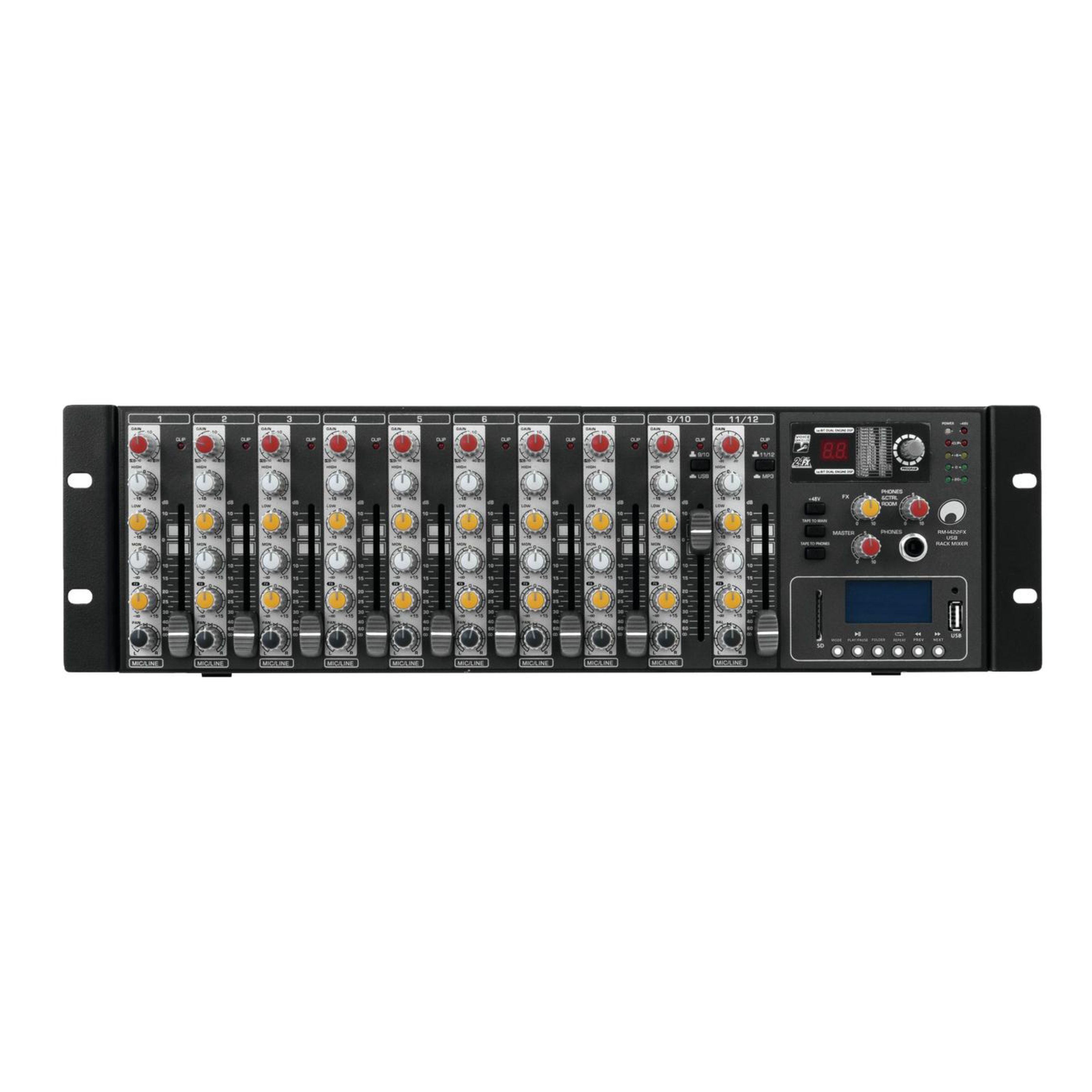 Omnitronic Mischpult, RM-1422FX USB
