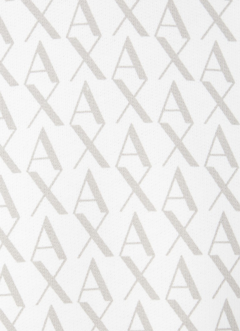 Felpa con cappuccio Armani Exchange con logo stampato