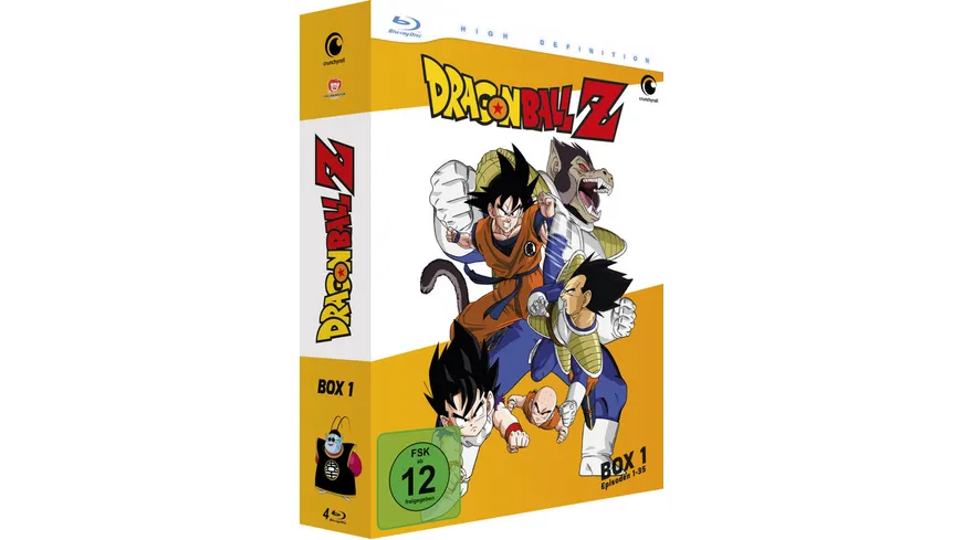 Dragonball Z - TV-Serie - Vol.1 (Episoden 1-35)  [4 BRs]