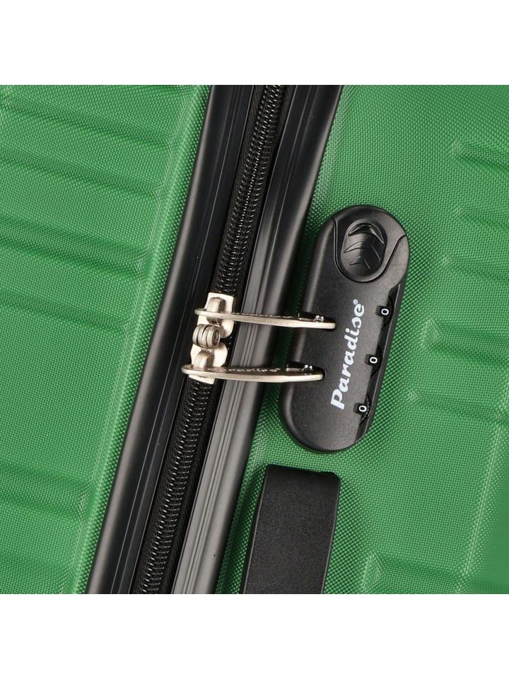 Check.In Paradise 4 Rollen Kofferset 3-teilig in olivegrün günstig kaufen onesize