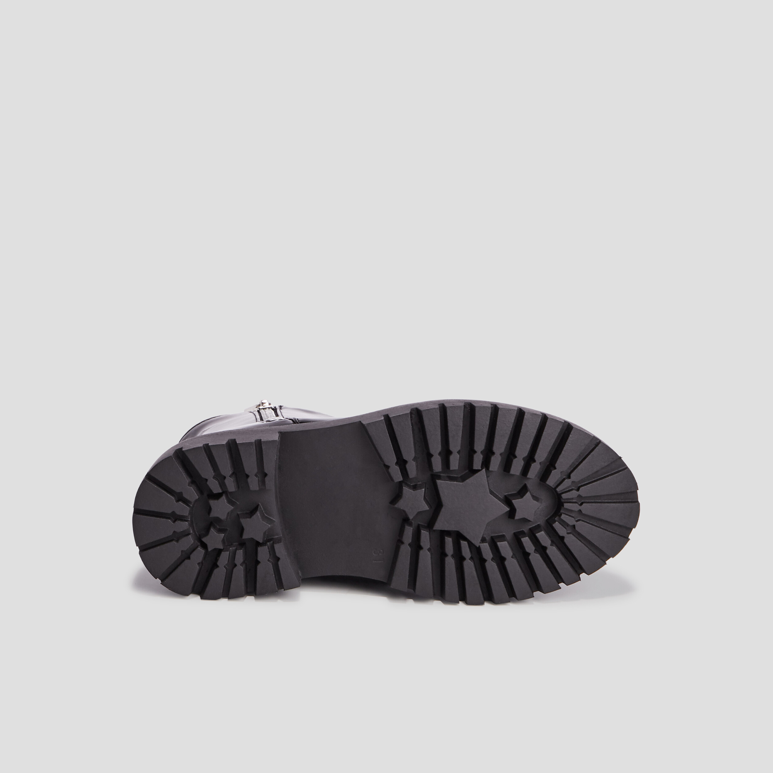 Bottines zippées vernies noir fille | La Halle