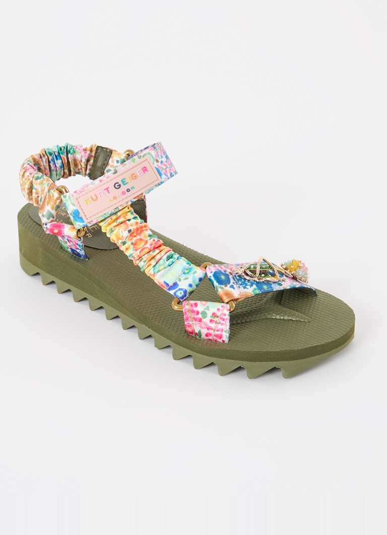 Sandale Kurt Geiger Orion cu imprimeu