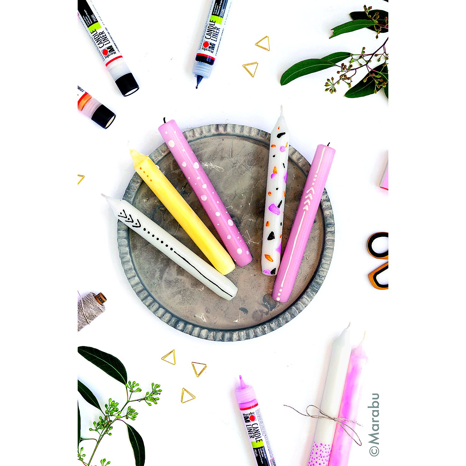 Marabu Candle-Liner, 10x 25 ml