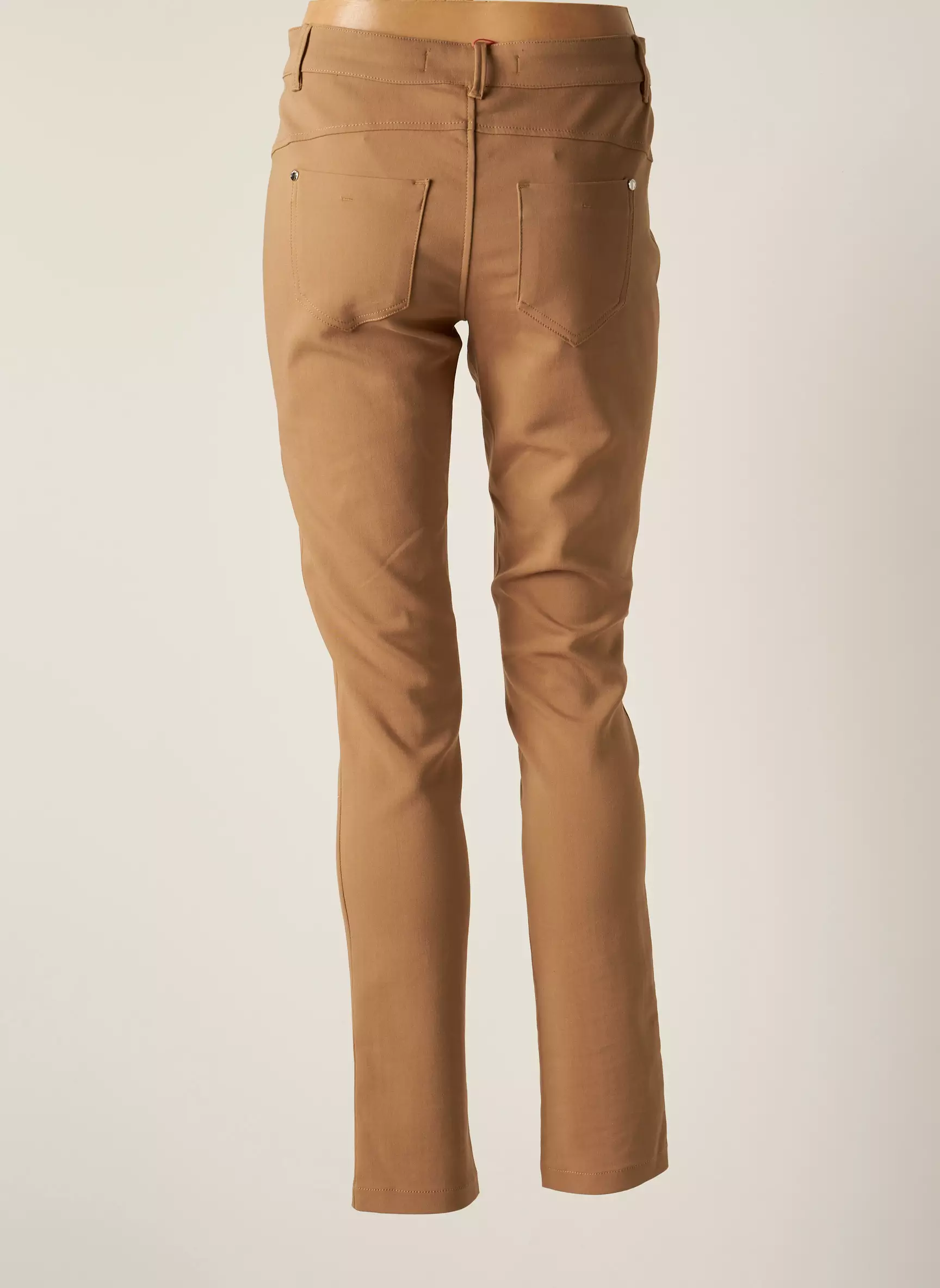 Street One Pantalons Slim Femme couleur marron