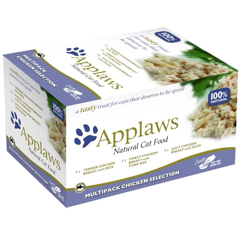 Probierpaket Applaws Cat Pot 8 x 60 g zu TOP-Preisen | bitiba %