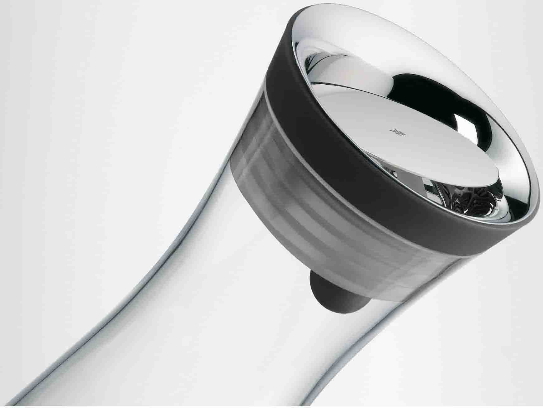 WMF Wasserkaraffe Basic, (1-tlg), mit Silikonrand, 1 Liter