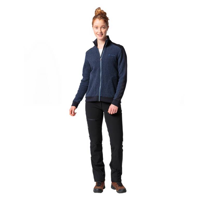 VAUDE Women's Skomer Wool Fleece Jacket Outdoorjacke Damen