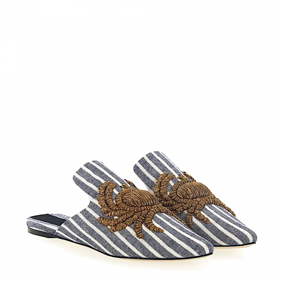 SANAYI 313 - Slipper 113002 Textil - blau