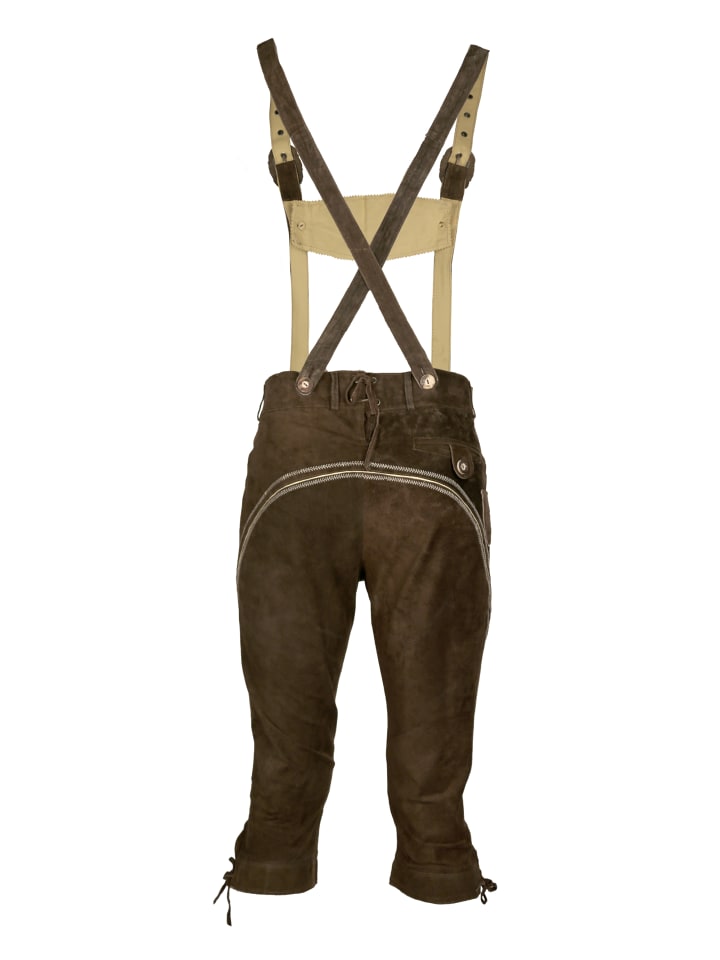 JCC Trachtenlederhose FRANZBERG in braun günstig kaufen