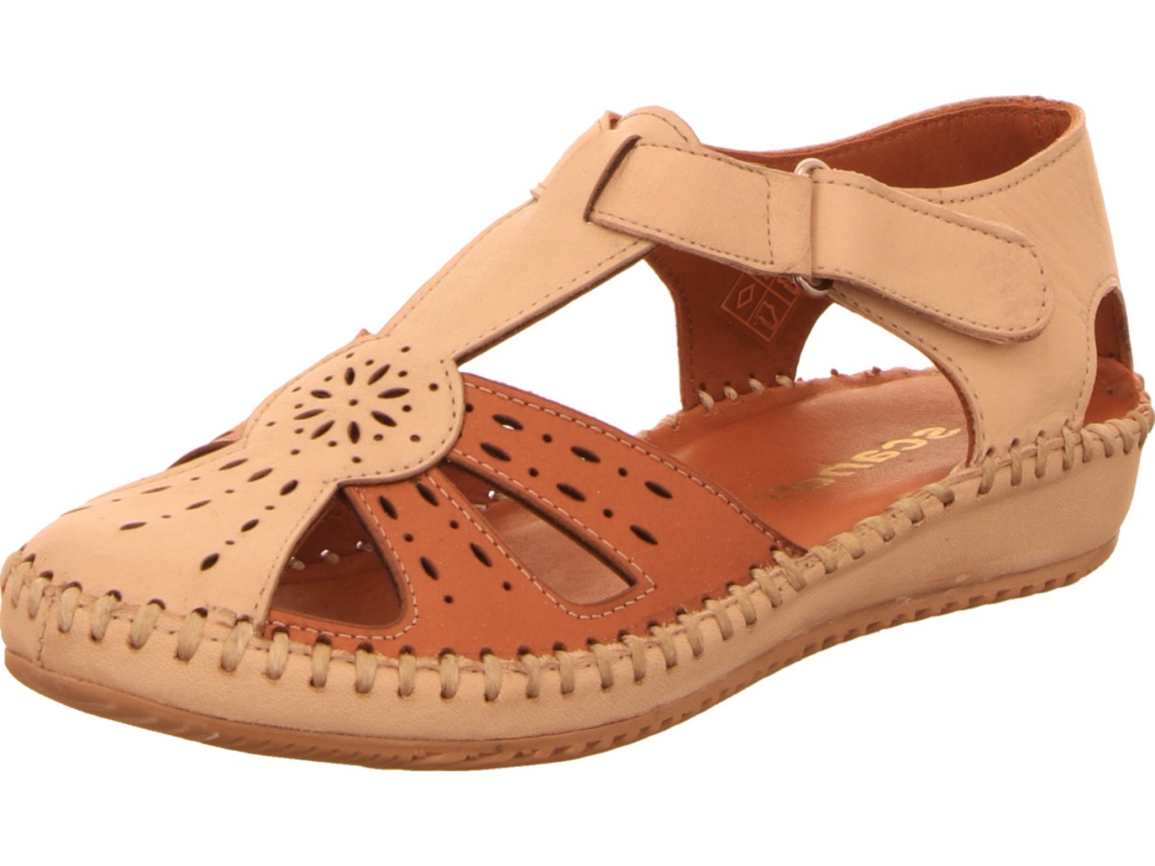 DIVERSE Sportliche Slipper beige