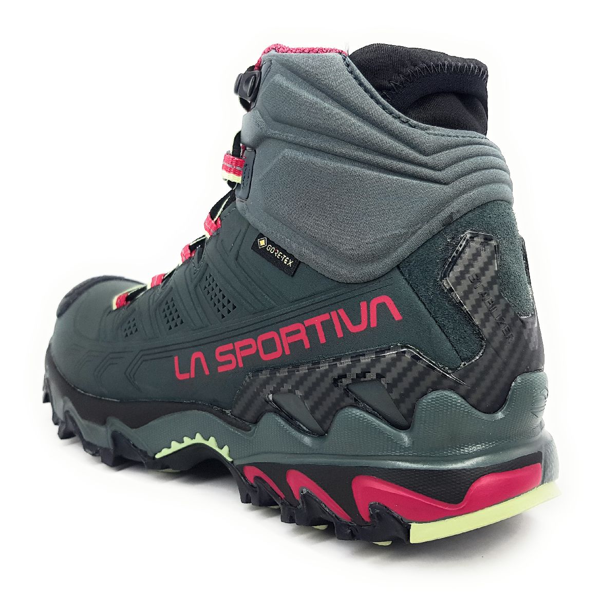 La Sportiva Ultra Rapt II MID LD GTX 34L915409 Grau Charcoal/Cerise