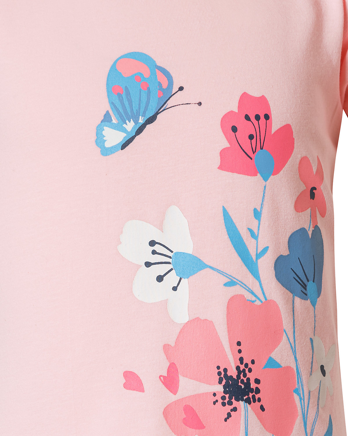 Baby T-Shirt BLUMEN für Mädchen von SALT AND PEPPER
