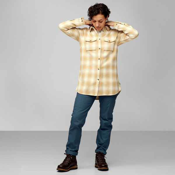 ÖVIK TWILL SHIRT LS W Damen - Outdoor Bluse