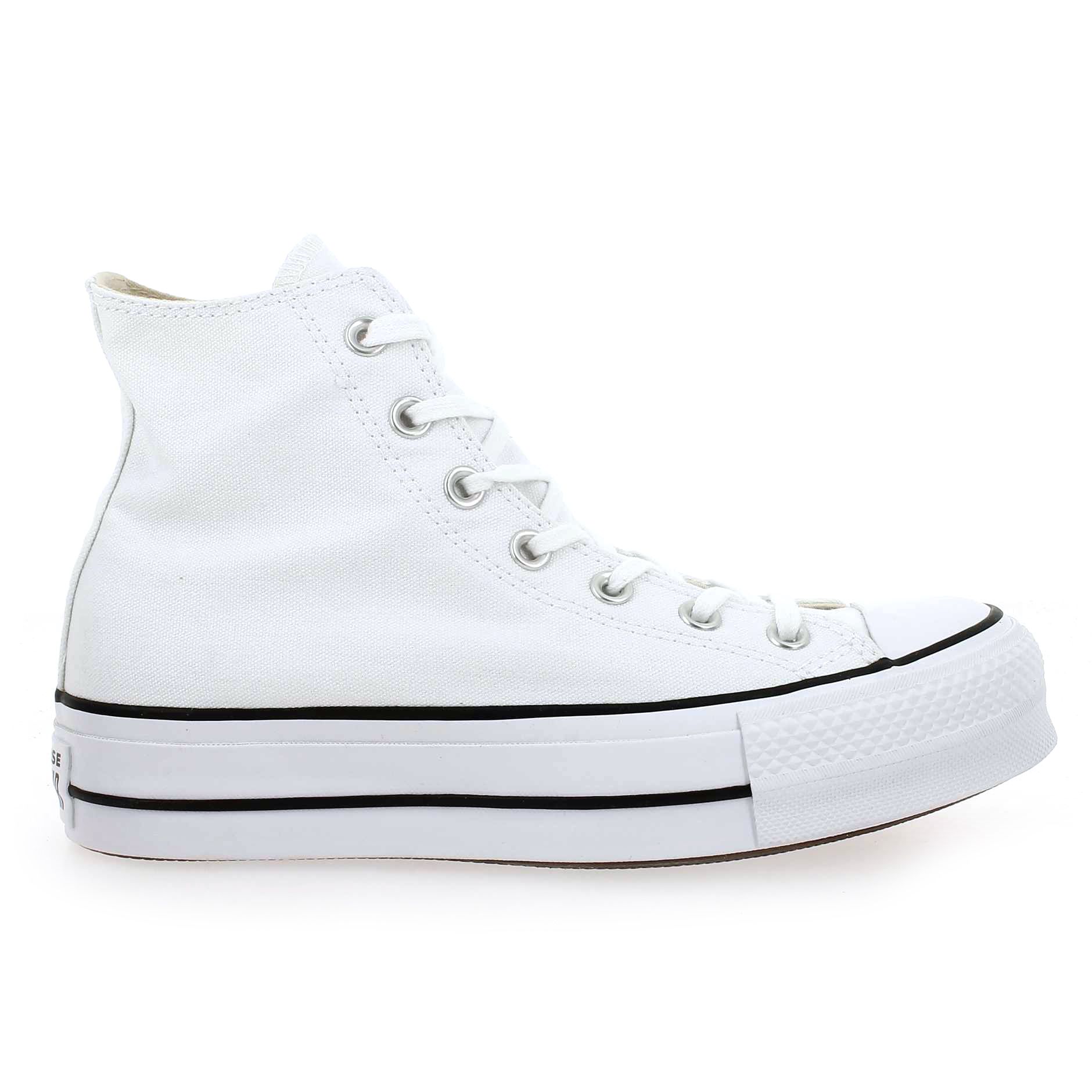 Converse  CHUCK TAYLOR AS LIFT HI - Blanc