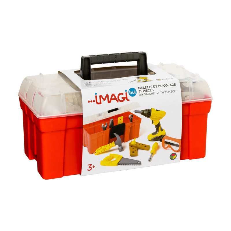 Mallette de bricolage 35 pièces Oxybul