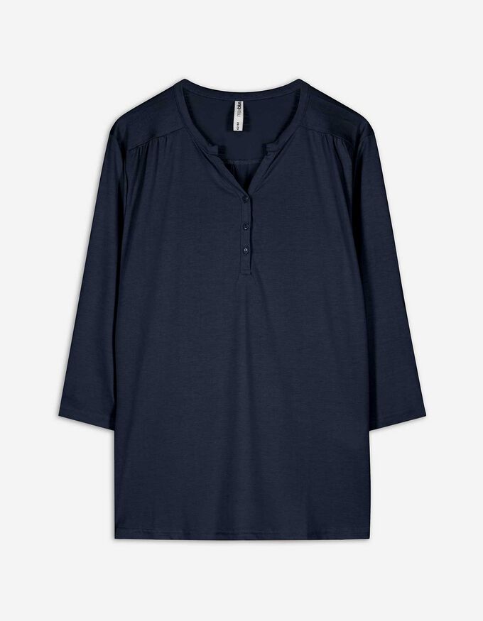 Langarmshirt - Viskose-Anteil