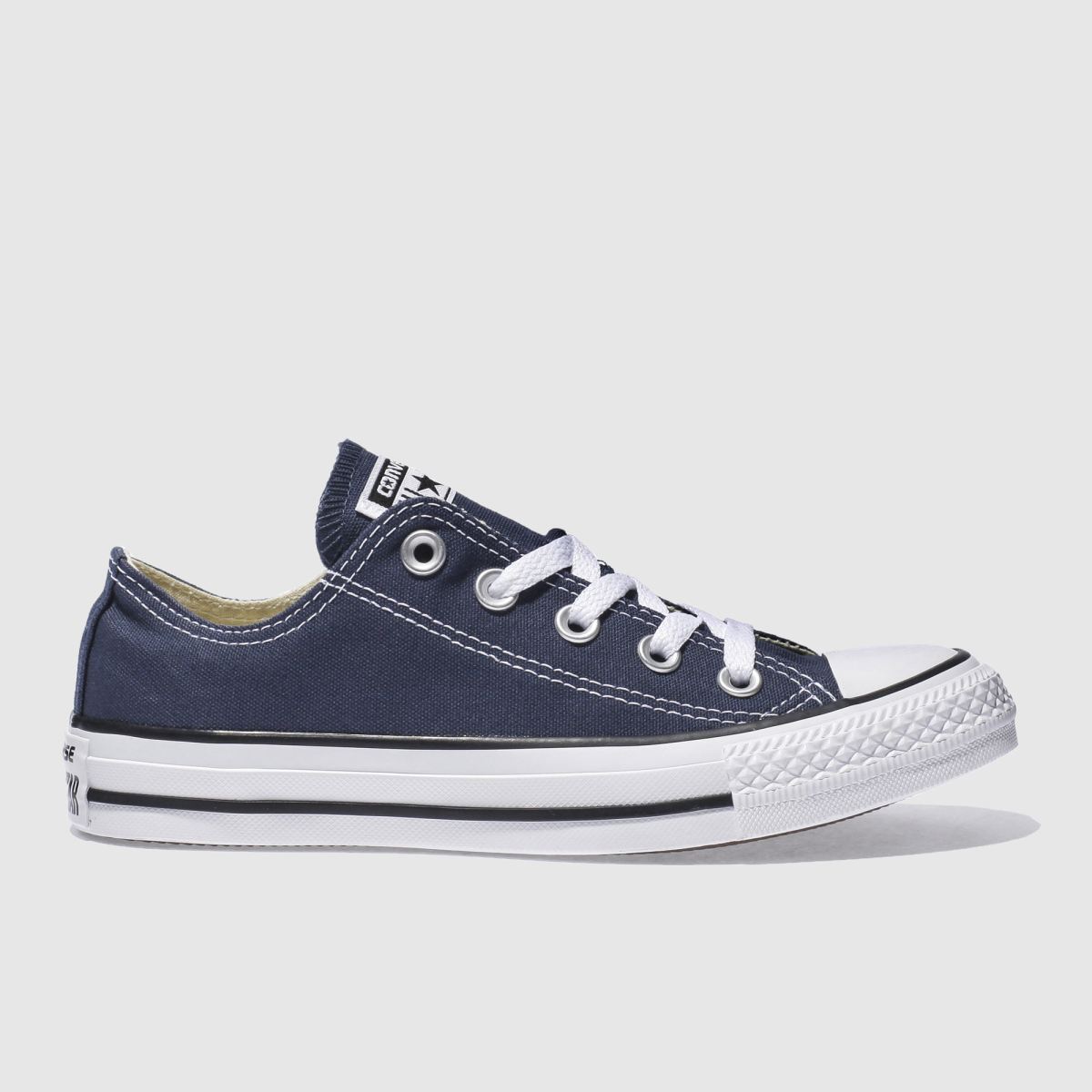 Converse All Star Ox cipők sötétkék és fehér színben