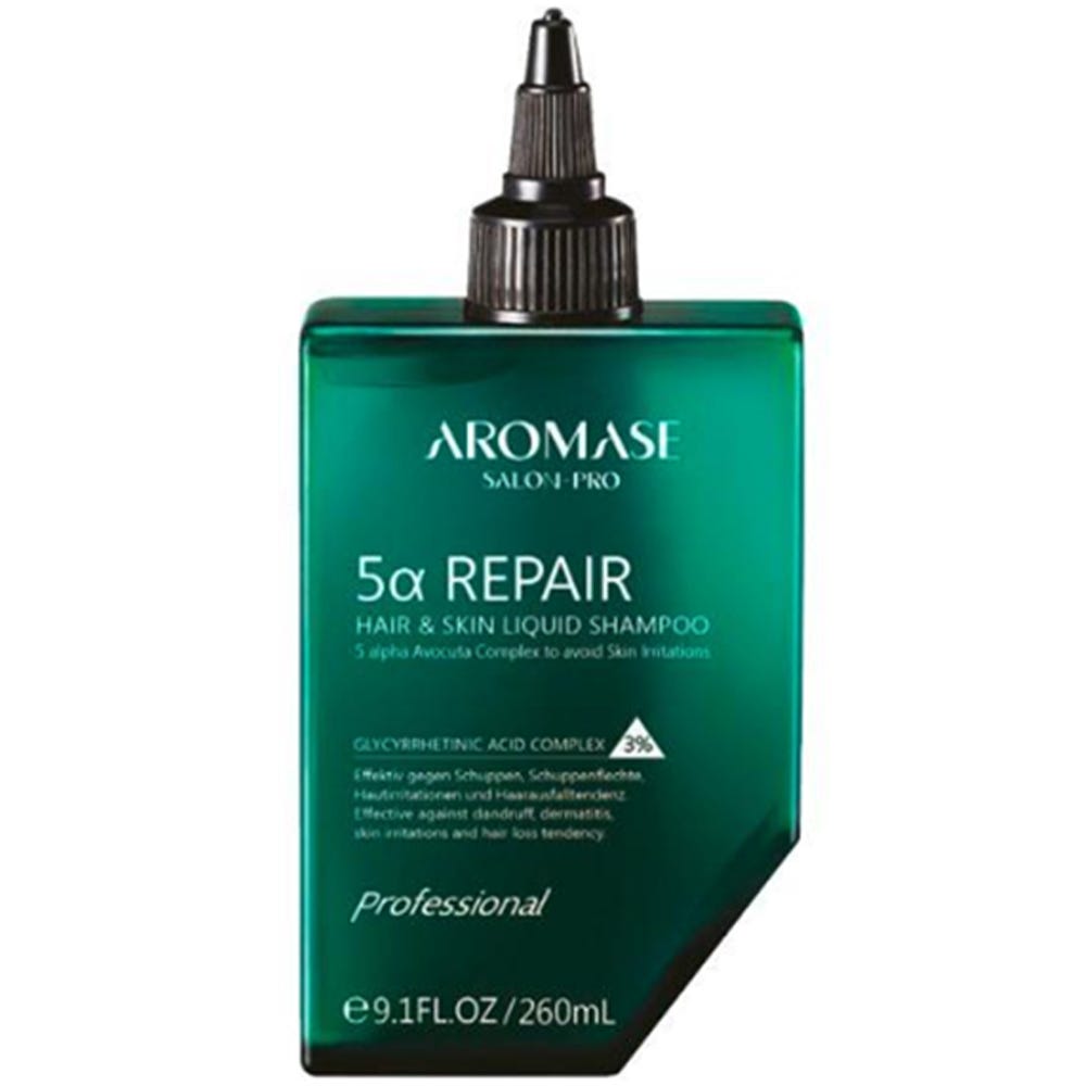 AROMASE 5a Repair Hair & Skin Liquid Shampoo 260 ml