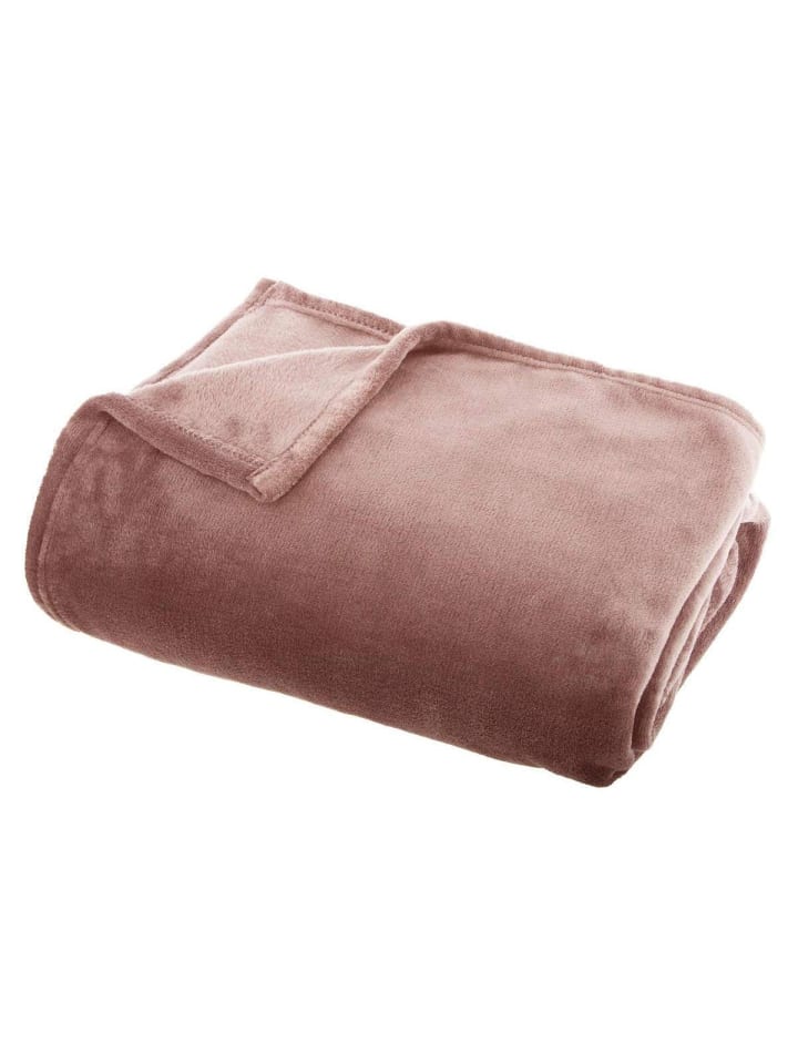 Atmosphera Créateur d'intérieur Plaid in rosa günstig kaufen onesize
